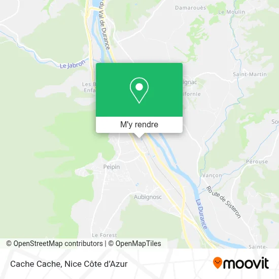 Cache Cache plan