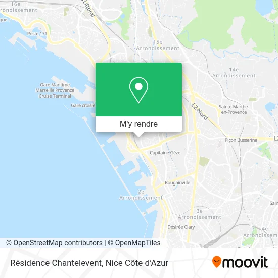 Résidence Chantelevent plan