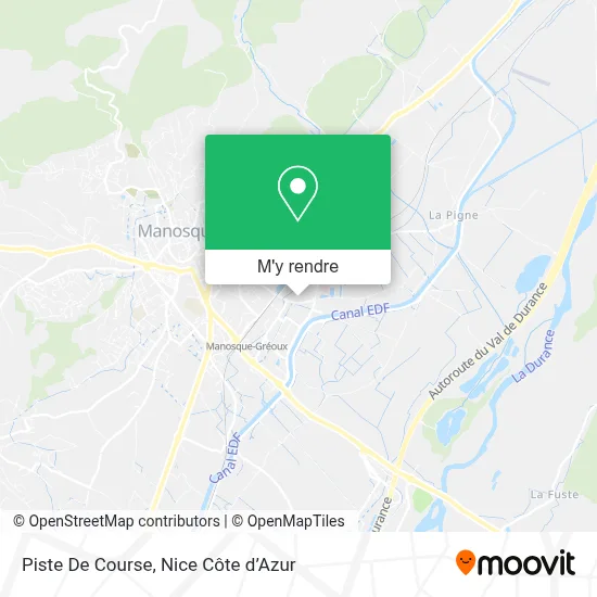 Piste De Course plan