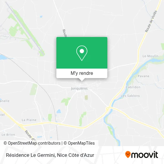 Résidence Le Germini plan