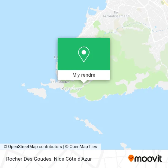 Rocher Des Goudes plan