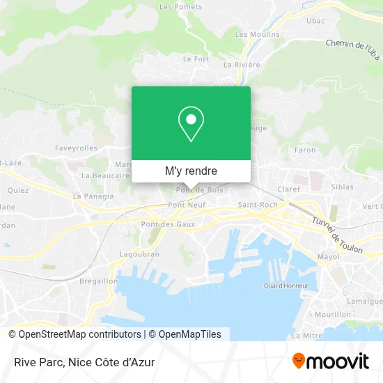 Rive Parc plan