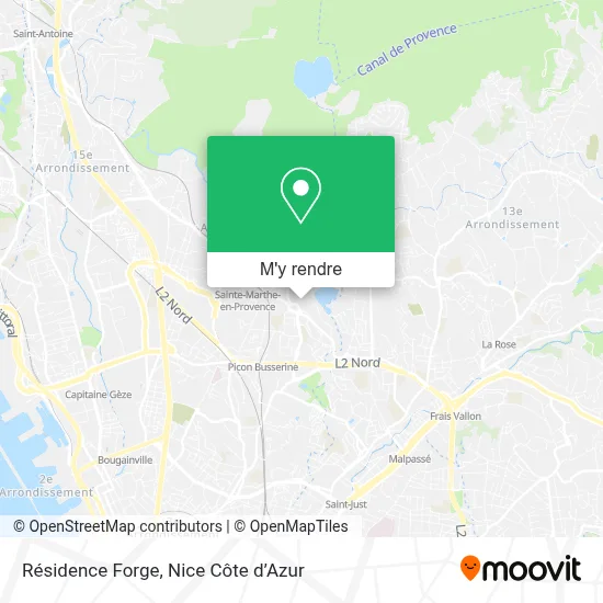 Résidence Forge plan