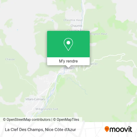 La Clef Des Champs plan