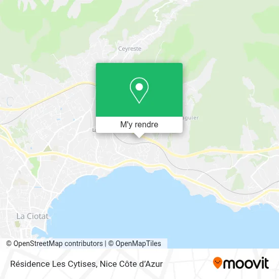 Résidence Les Cytises plan