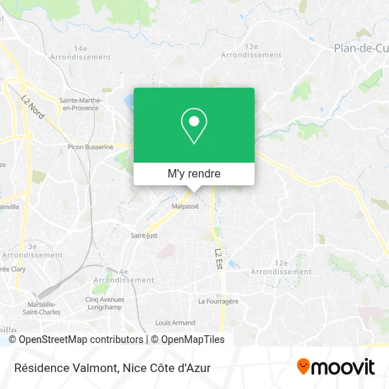 Résidence Valmont plan