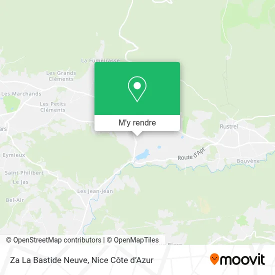 Za La Bastide Neuve plan