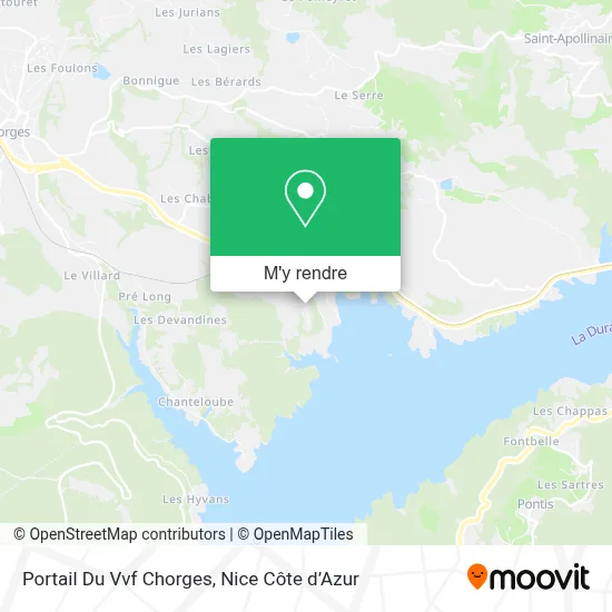 Portail Du Vvf Chorges plan