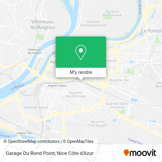 Garage Du Rond Point plan