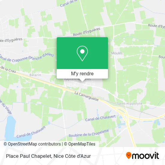 Place Paul Chapelet plan