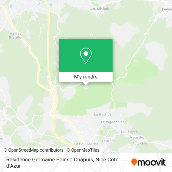 Résidence Germaine Poinso Chapuis plan