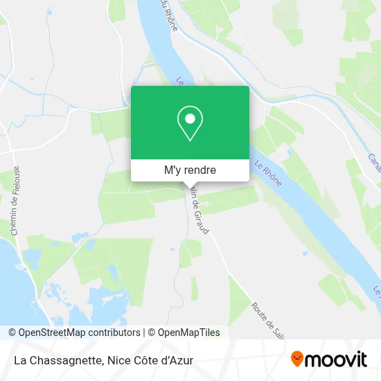 La Chassagnette plan