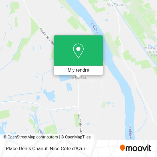 Place Denis Chanut plan