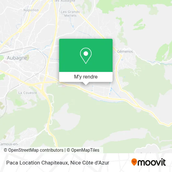 Paca Location Chapiteaux plan