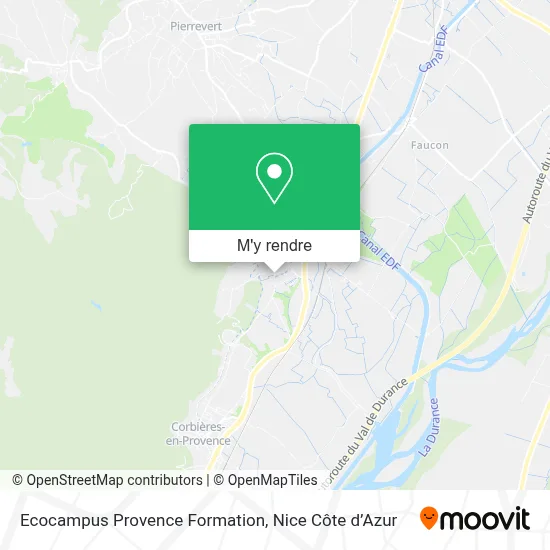 Ecocampus Provence Formation plan