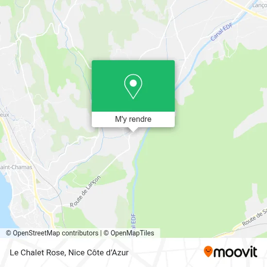 Le Chalet Rose plan