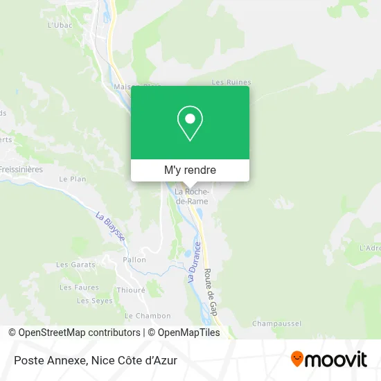Poste Annexe plan