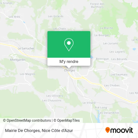Mairie De Chorges plan
