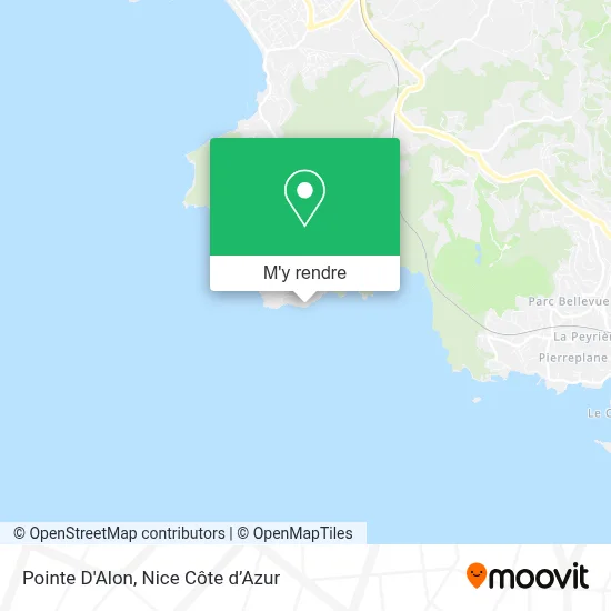 Pointe D'Alon plan