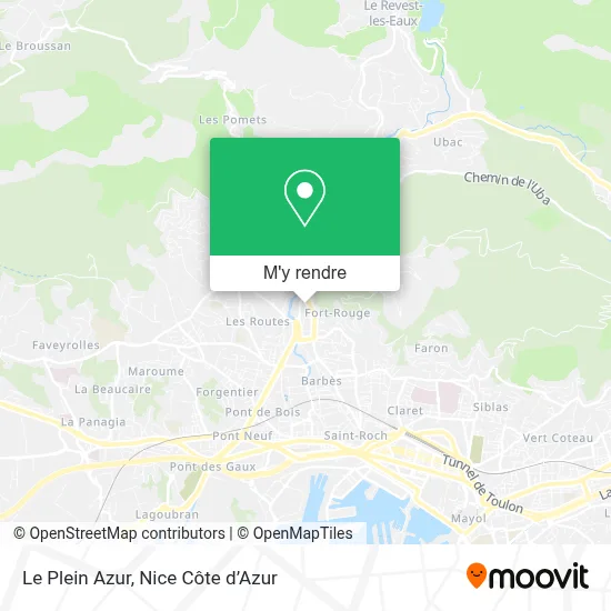 Le Plein Azur plan