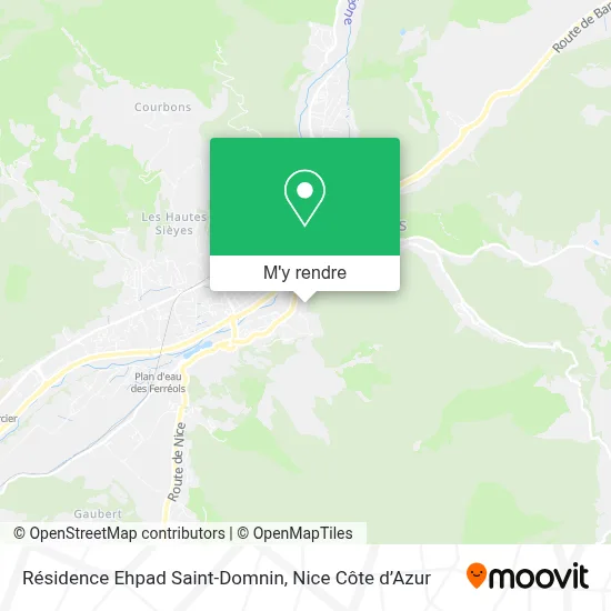 Résidence Ehpad Saint-Domnin plan