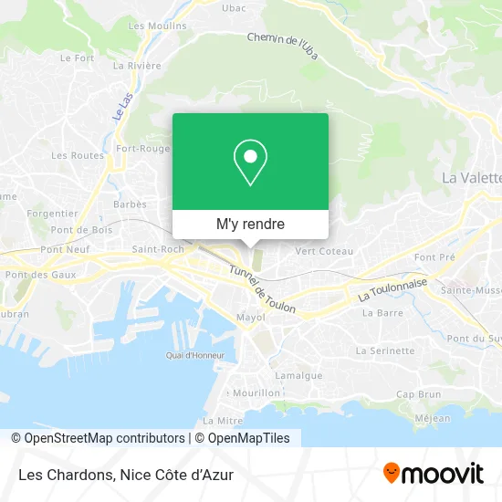 Les Chardons plan
