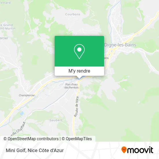 Mini Golf plan