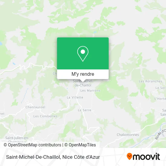 Saint-Michel-De-Chaillol plan