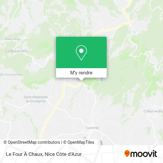 Le Four À Chaux plan