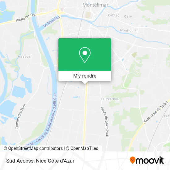 Sud Access plan