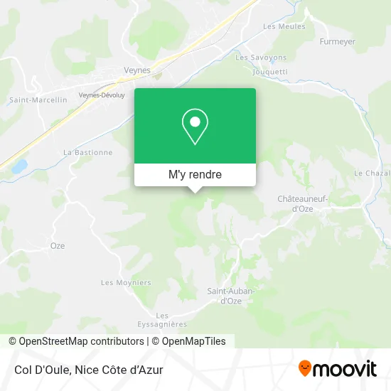 Col D'Oule plan
