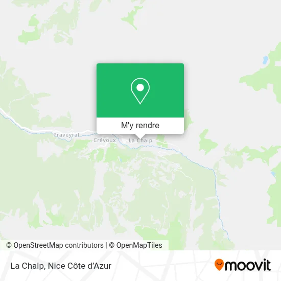 La Chalp plan