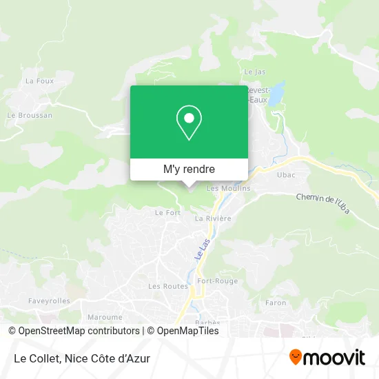 Le Collet plan