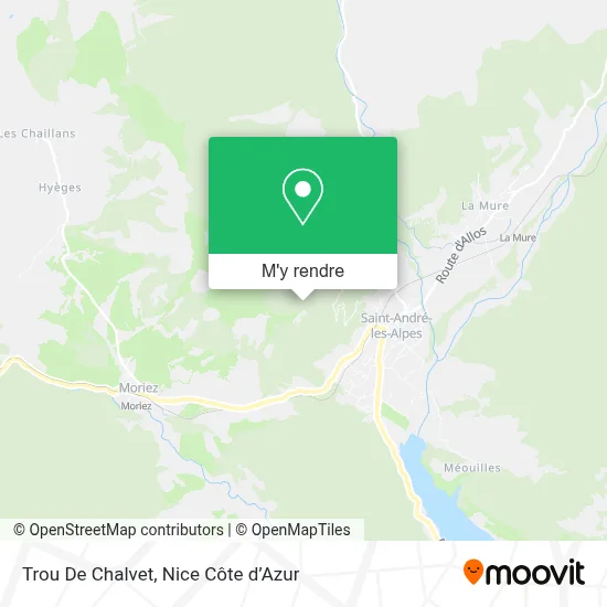 Trou De Chalvet plan