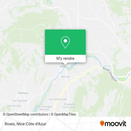 Roaix plan