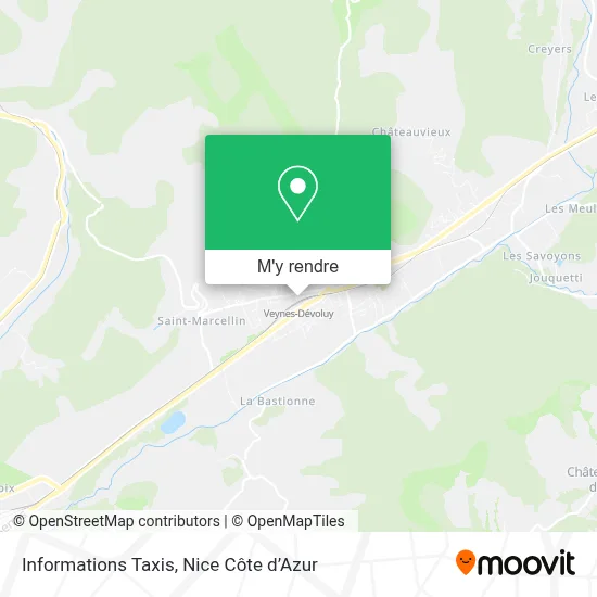Informations Taxis plan