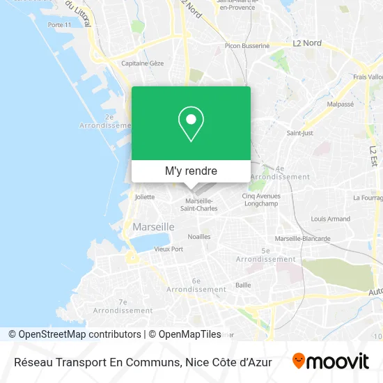 Réseau Transport En Communs plan
