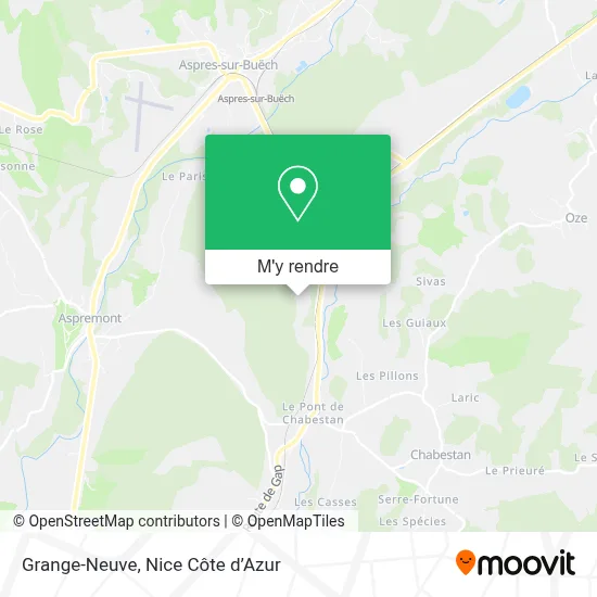 Grange-Neuve plan