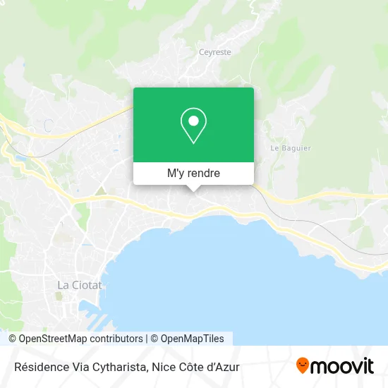 Résidence Via Cytharista plan