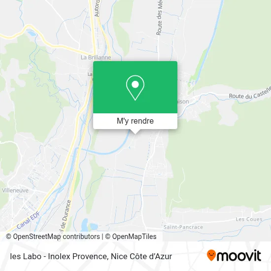 Ies Labo - Inolex Provence plan