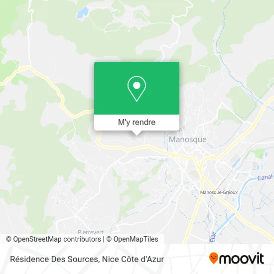 Résidence Des Sources plan