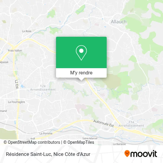 Résidence Saint-Luc plan