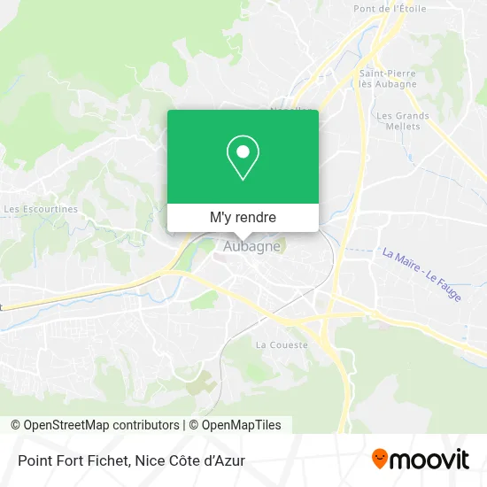 Point Fort Fichet plan