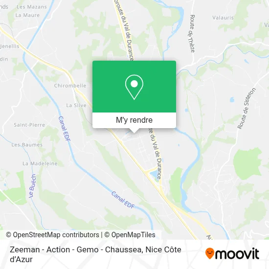 Zeeman - Action - Gemo - Chaussea plan
