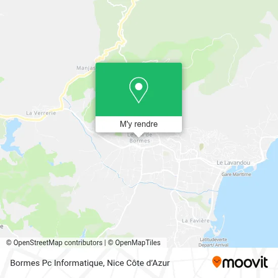 Bormes Pc Informatique plan