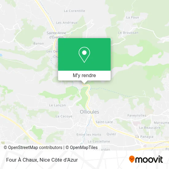 Four À Chaux plan