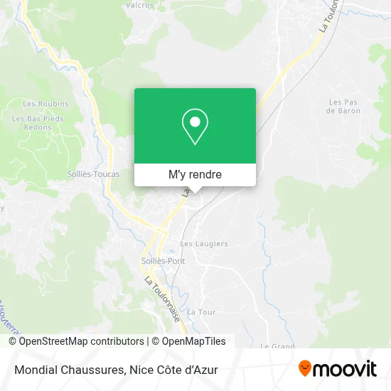 Mondial Chaussures plan