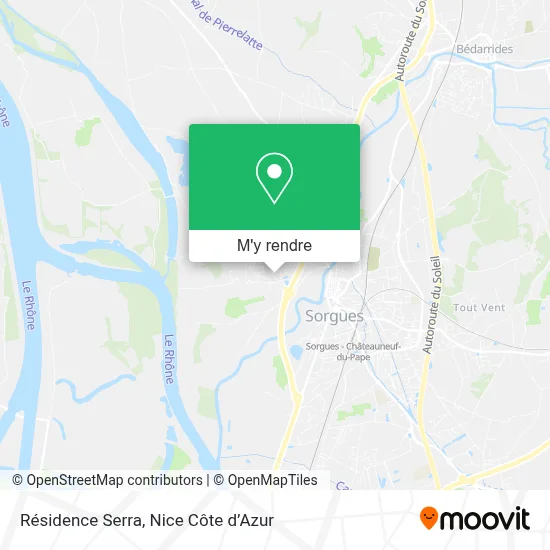 Résidence Serra plan