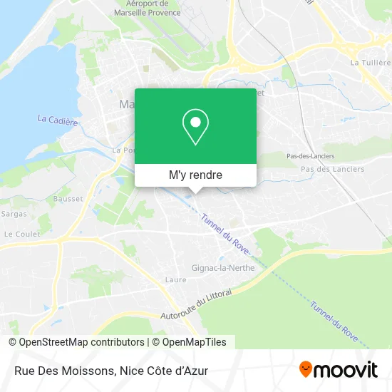 Rue Des Moissons plan