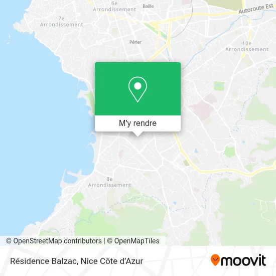 Résidence Balzac plan